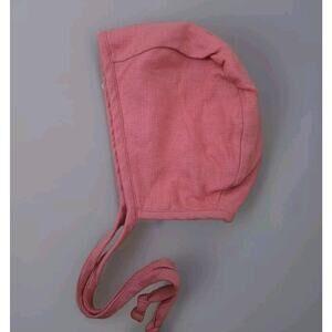 BRIAR Classic Bonnet‎ Cotton lined Coral Size 2-4years Unisex Toddler - N4